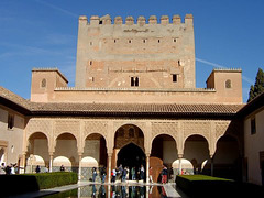 Granada- Alhambra- Tower of Comares Palace