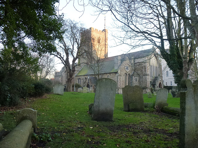 st.mary and st. eanswythe's church, folkestone