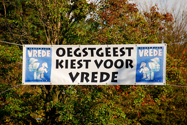 Oegstgeest chooses peace