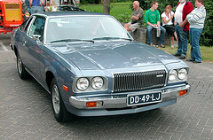 Oldtimer day in Ruinerwold (NL): Mazda with rotary engine