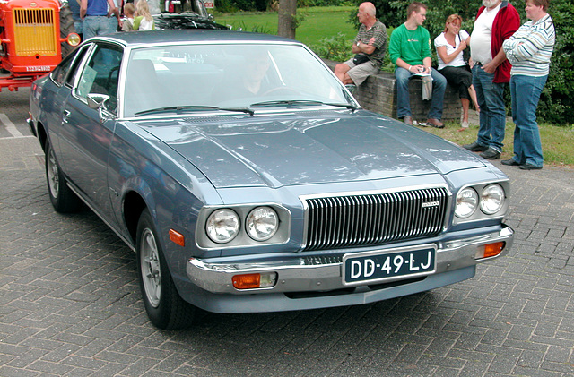 Oldtimer day in Ruinerwold (NL): Mazda with rotary engine