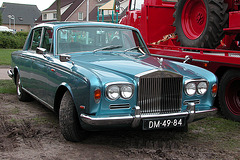 Oldtimer day in Ruinerwold (NL): 1970 Rolls Royce Silver Shadow