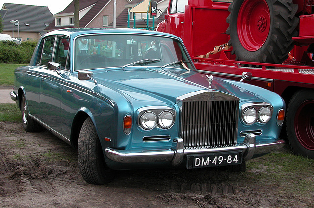 Oldtimer day in Ruinerwold (NL): 1970 Rolls Royce Silver Shadow