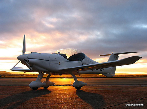 MCR01 VLA Sportster  at sunset