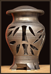 Debra Nelson: Pewter Candle Lamp