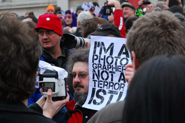 I'm a photographer not a terrorist