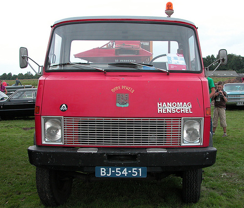 Oldtimer day in Ruinerwold (NL): 1971 Hanomag-Henschel F55