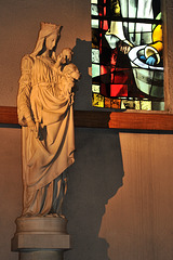 Vierge à l'enfant - Eglise d'Yvetot