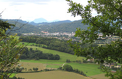 Blick auf Klagenfurt-Viktring