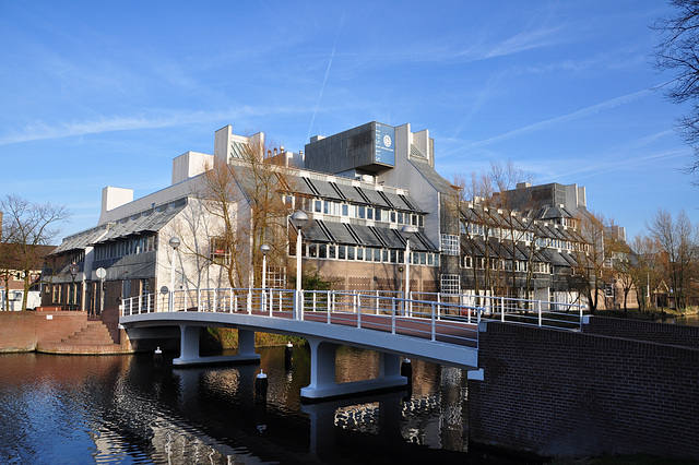 Lipsius building of Leiden University