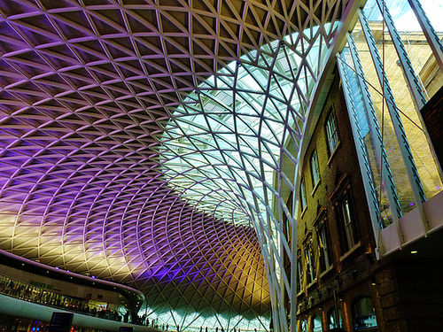new concourse, king's cross station, london
