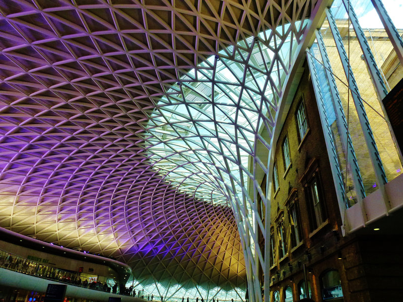 new concourse, king's cross station, london