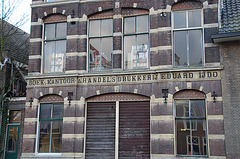 Former buildings of printers in Leiden