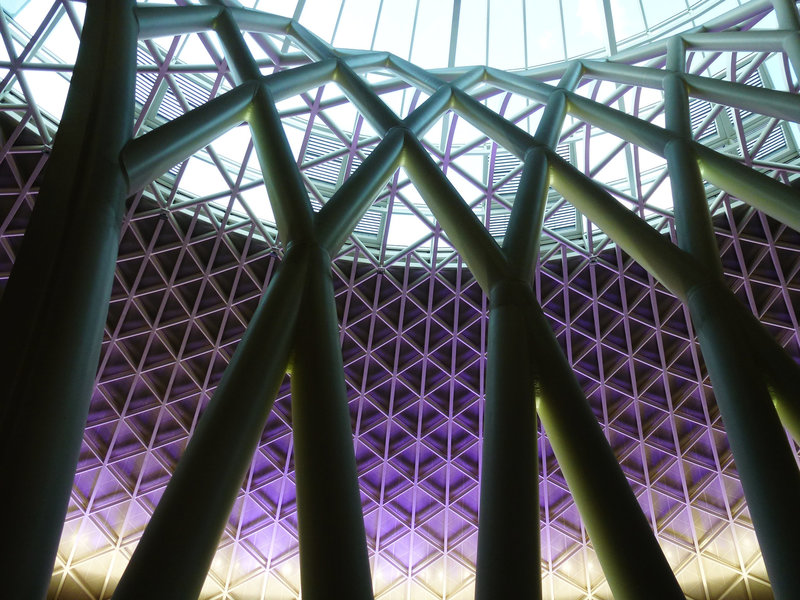 new concourse, king's cross station, london