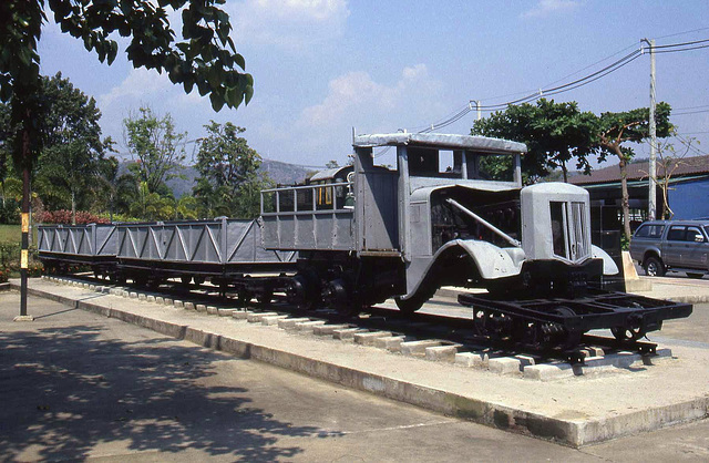 Railmotor Lorry from the Burma Railway