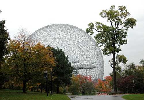 Montreal images: Biosphere on St. Helene Island