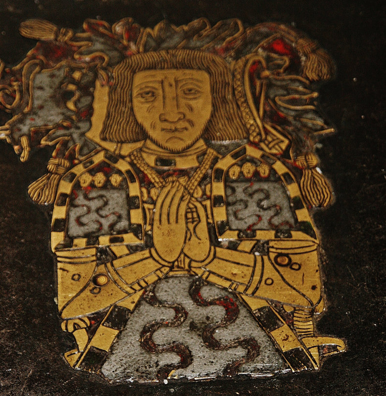 ightham church, kent, enamelled brass of sir richard clement, made in  1528 , though he went on to be sheriff of kent in 1531-2. he owned ightham mote from 1521.