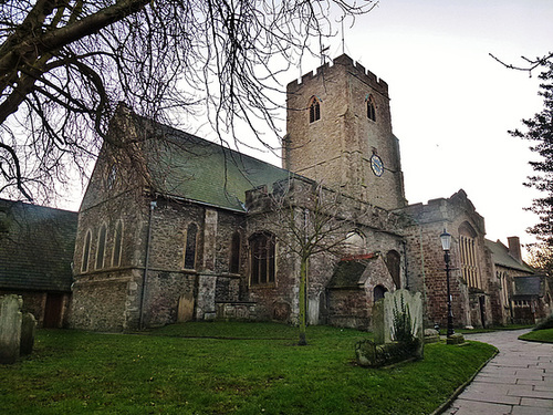 st.mary and st. eanswythe's church, folkestone