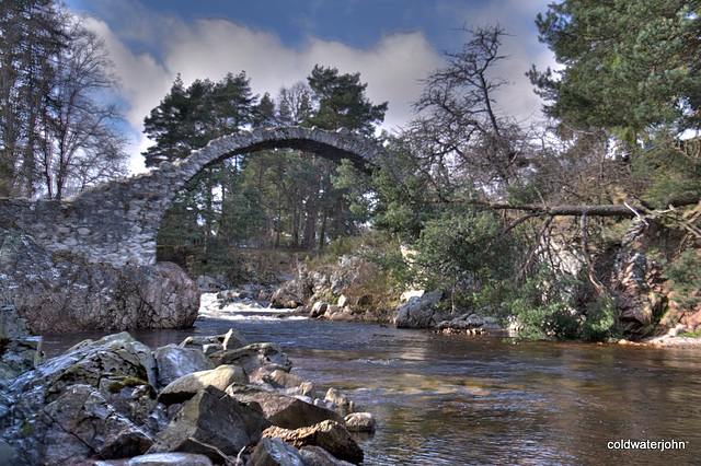 Carrbridge in winter Carrbridge in winter