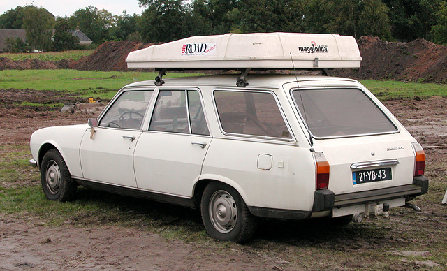 Oldtimer day in Ruinerwold (NL): 1975 Peugeot 504 Familiale