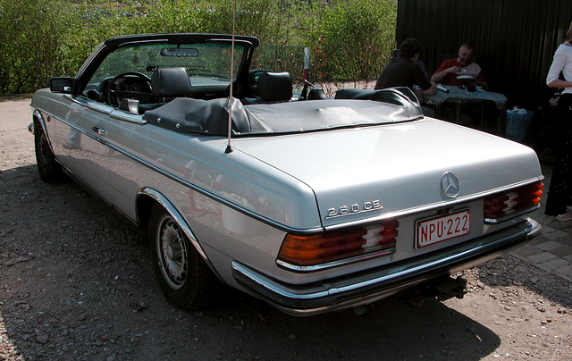 A very rare Mercedes-Benz W123 cabriolet