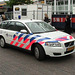 2007 Volvo V50 police car