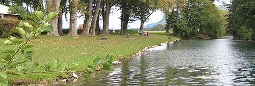 Herbst - Zum Schwimmen ist es zu kalt geworden