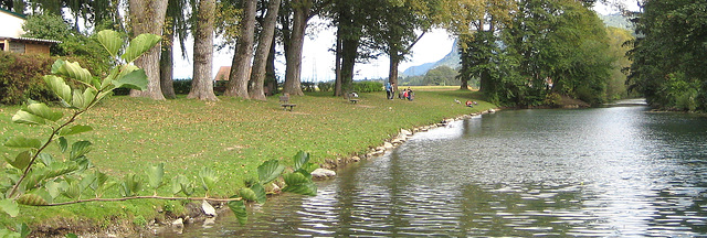 Herbst - Zum Schwimmen ist es zu kalt geworden Herbst - Zum Schwimmen ist es zu kalt geworden