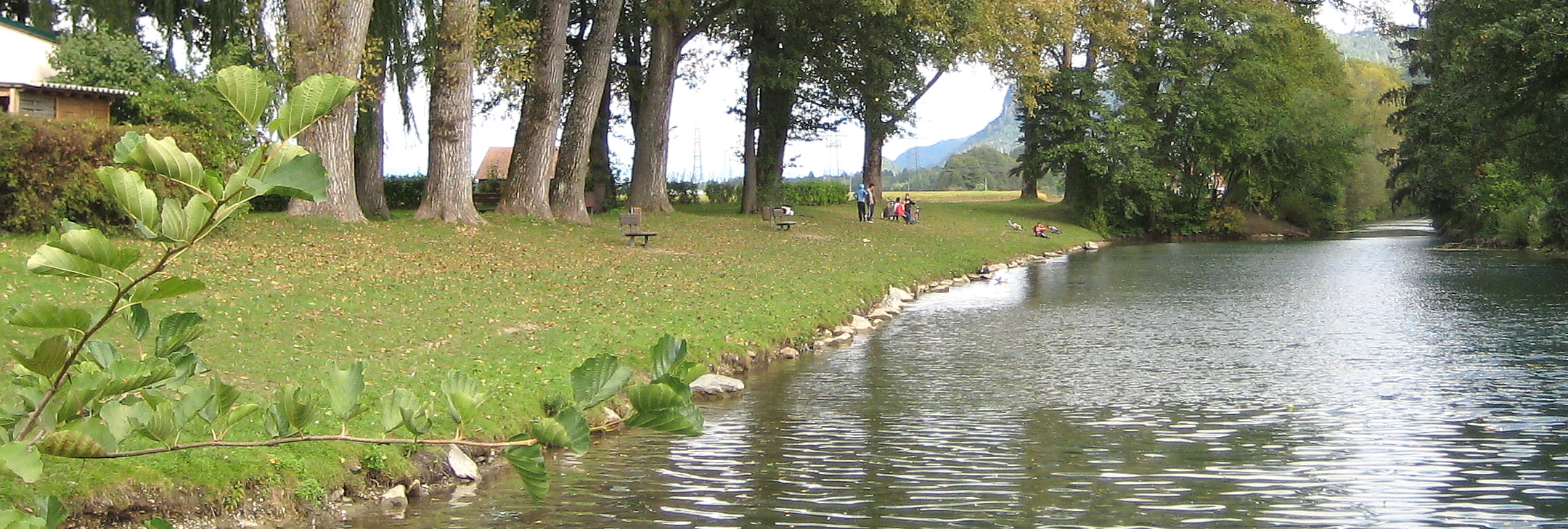 Herbst - Zum Schwimmen ist es zu kalt geworden