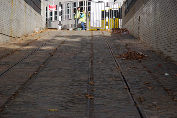 Entrance to Kingsway tram tunnel