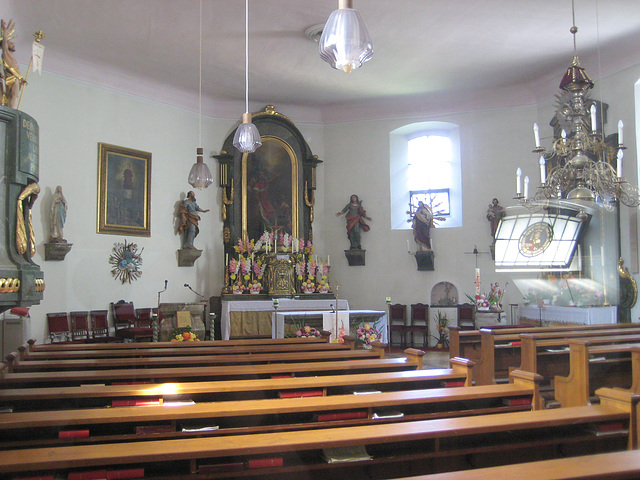 Klausen-Leopoldsdorf, die Kirche