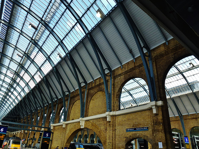 king's cross station, london