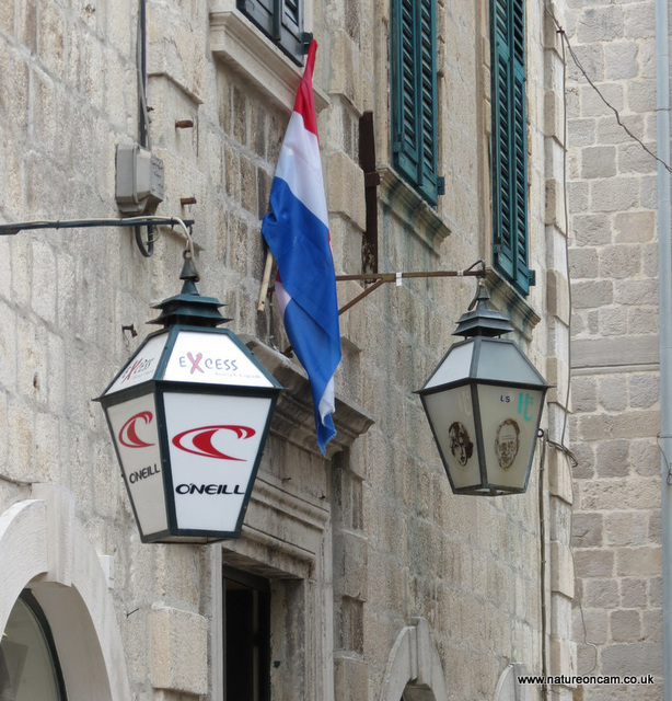 Dubrovnik street light