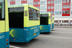 Buses at Leiden Central Station