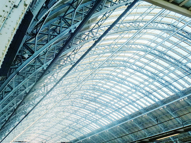 st.pancras station, london