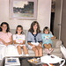 Sisters visit Chicago, summer of 1988