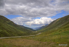 Looking down Glen Docherty to Loch Maree 4096435420 o