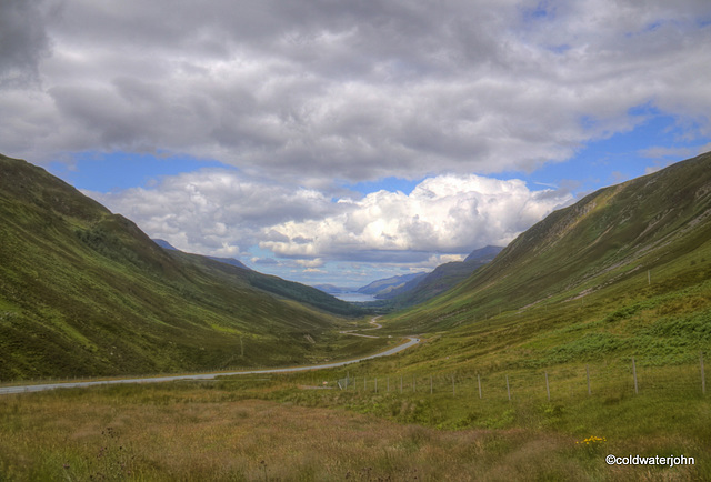 Looking down Glen Docherty to Loch Maree 4096435420 o