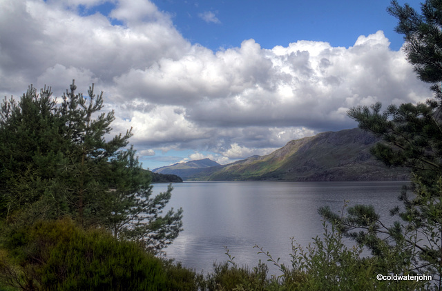 View across Loch Maree