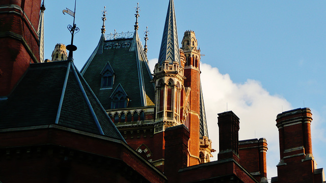 st.pancras station hotel, london