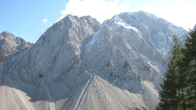 Blick auf den Hochstuhl