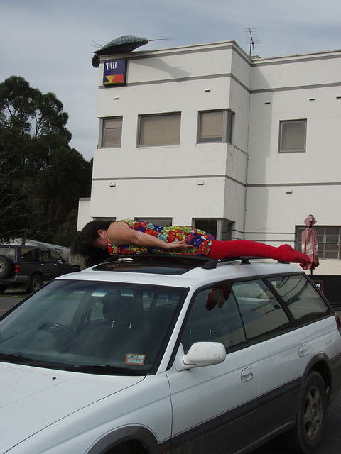 planking in Fish Creek