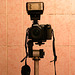 My camera with flash and tripod
