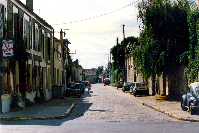 View of Barbizon (France)