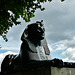 cleopatra's sphinx, embankment, london