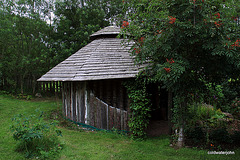 Shelter from the blazing Scottish sun :-)