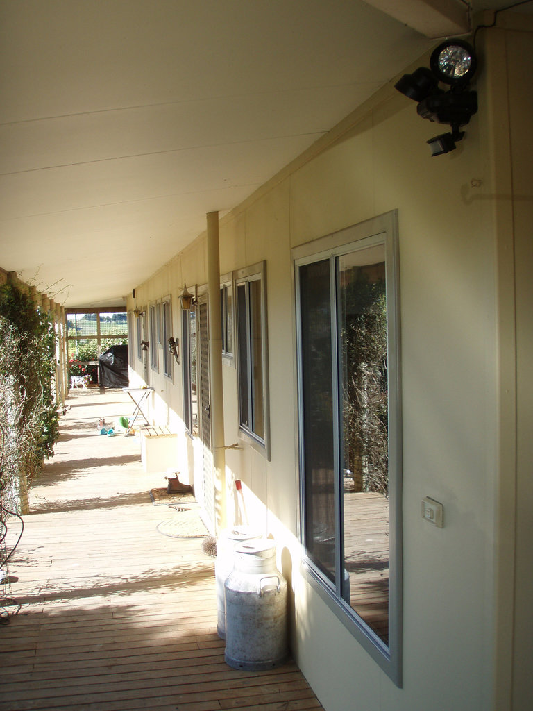 verandah north side