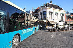 Connexxion bus on the pavement