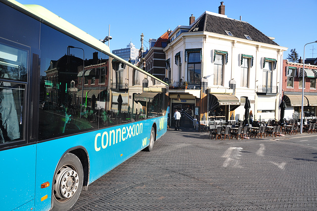 Connexxion bus on the pavement