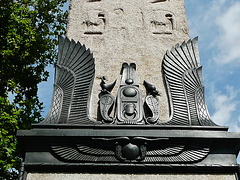 cleopatra's needle, embankment, london